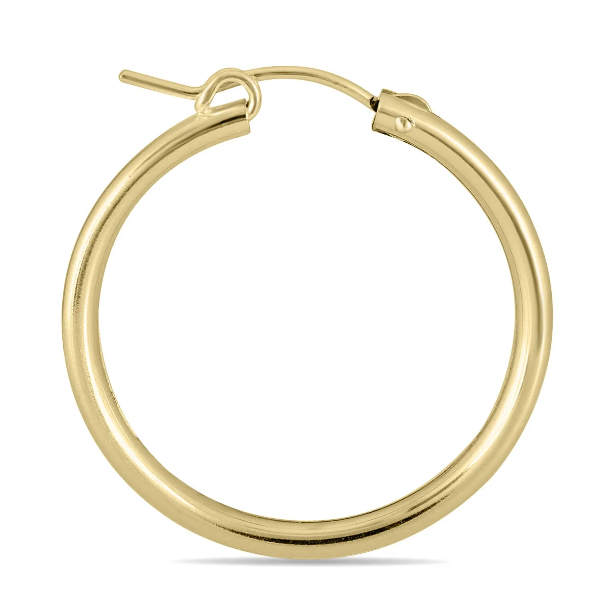 14K  Filled Hoop Earrings 27Mm