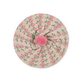 Belou Knit Beret in Rose by Konges Slojd