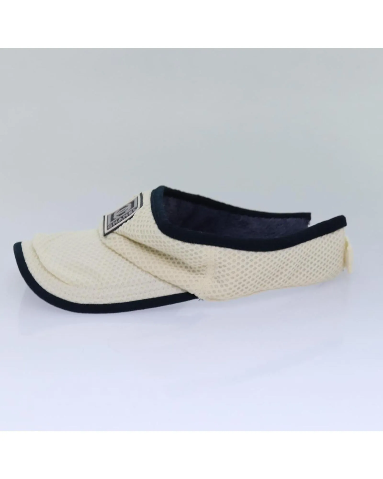 Cotton Sports Sun Visor with Silver Accents