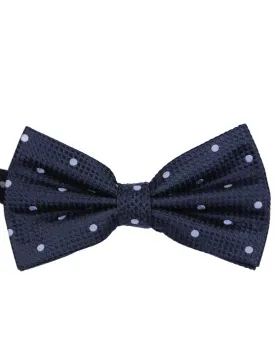 DÉCLIC Classic Spot Bow Tie - Navy/Blue