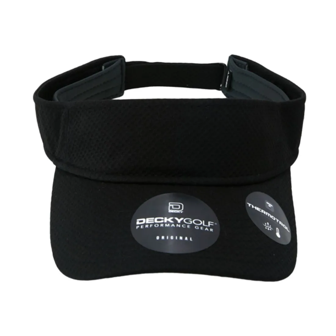 Decky 6204 Dimple Pattern Sun Visors Hats Sports Golf Performance Caps