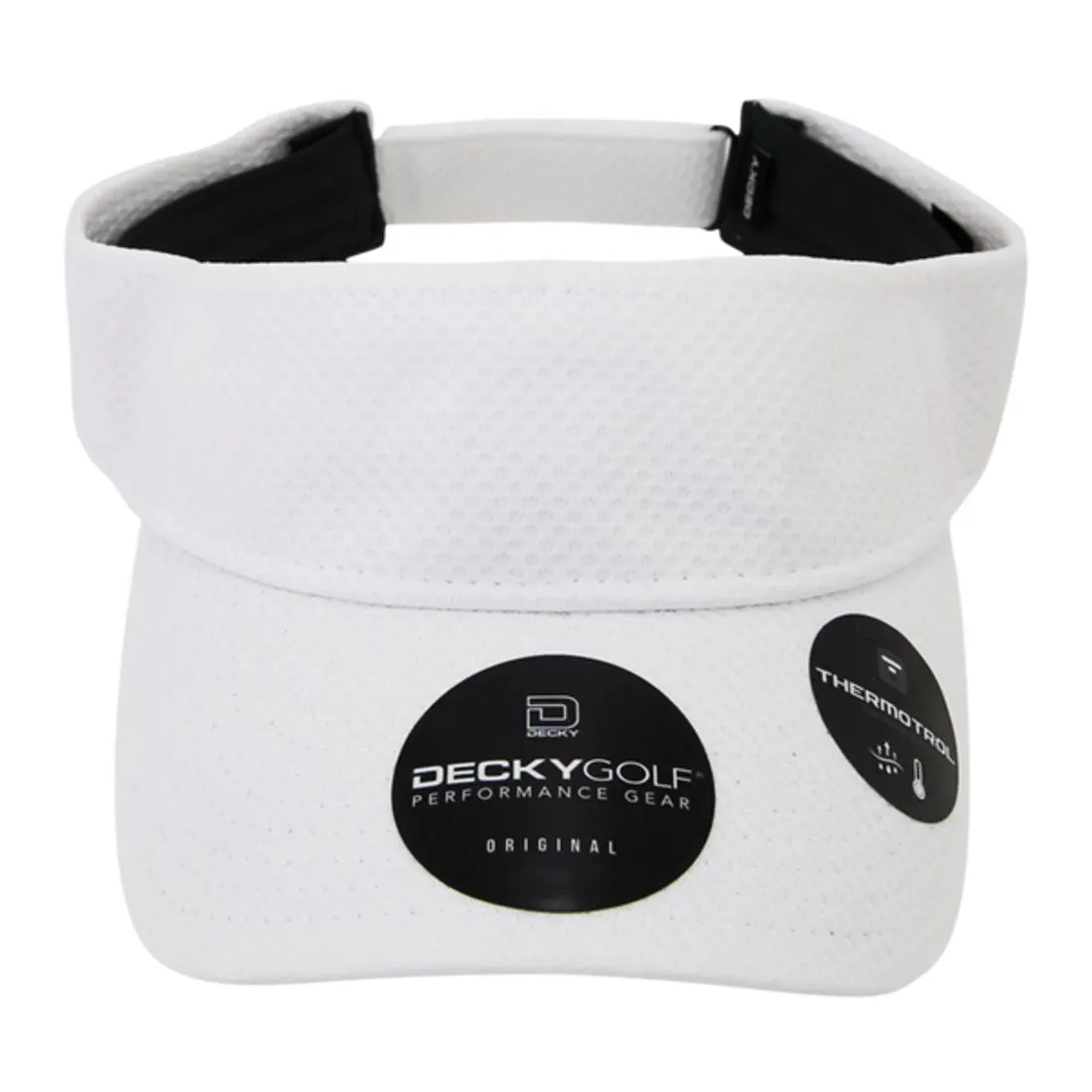 Decky 6204 Dimple Pattern Sun Visors Hats Sports Golf Performance Caps