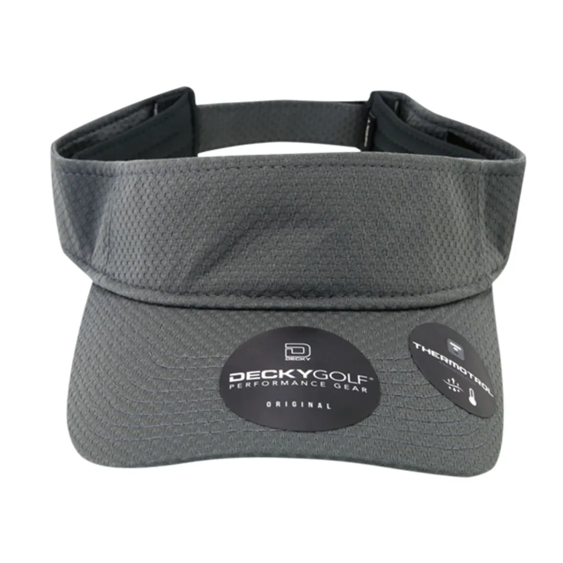Decky 6204 Dimple Pattern Sun Visors Hats Sports Golf Performance Caps