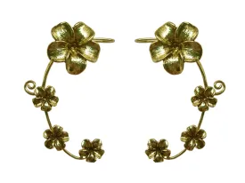 Elf Cuff Plumeria - Gold