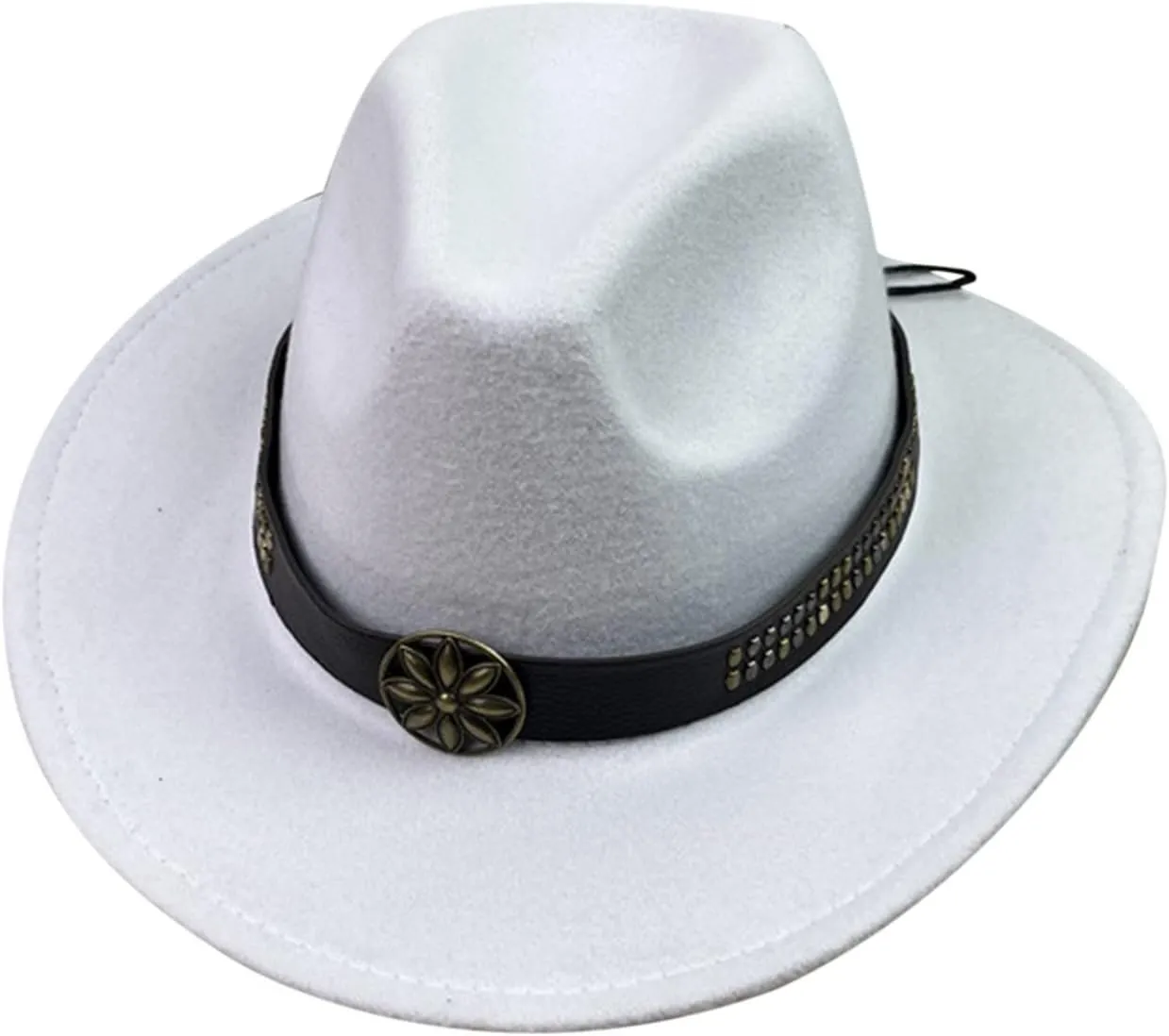 Fashionable Fedora Fedoras Men Wide for Women Dress Hat Women's and Hats Baseball Caps Cowboy Hats for Women Set