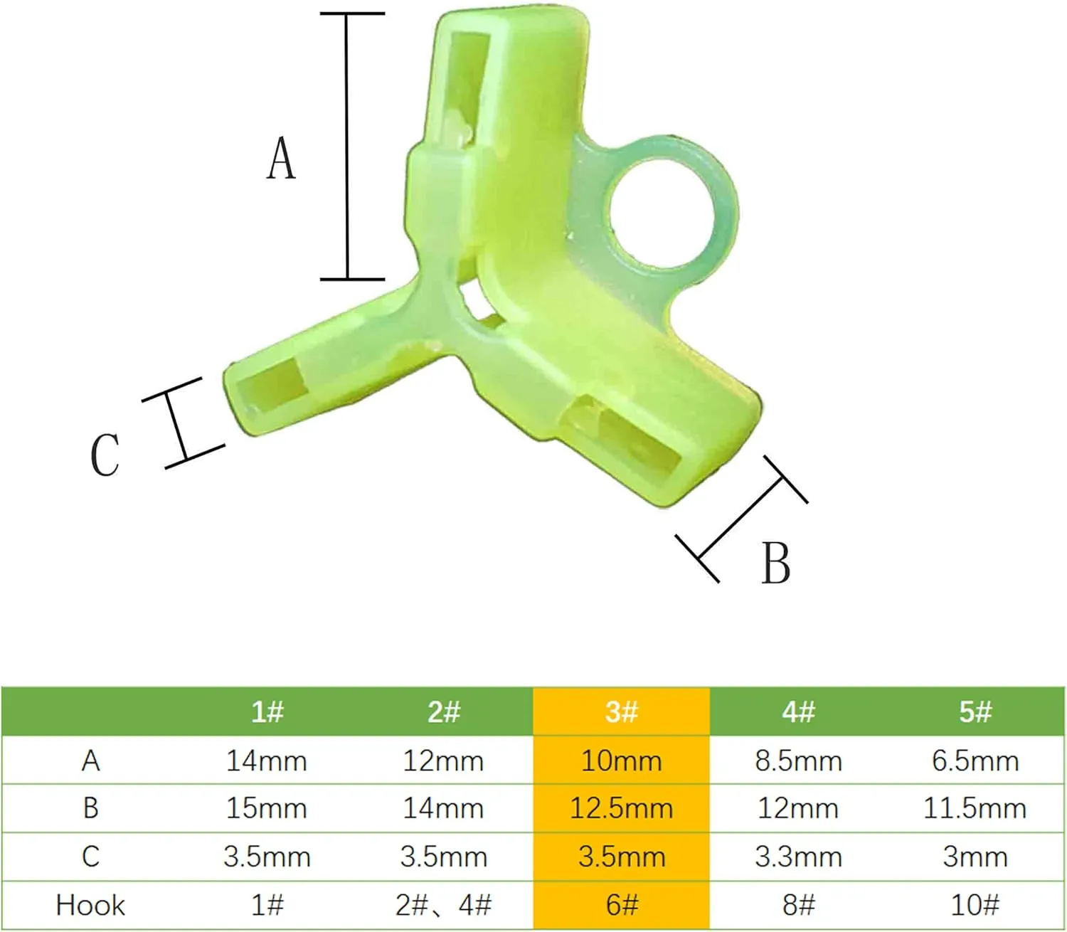 Fishing Treble Hook Covers, Protector Bonnets for Fishing Lures Protective Cover for Fish Hook5Sizes50 Packs
