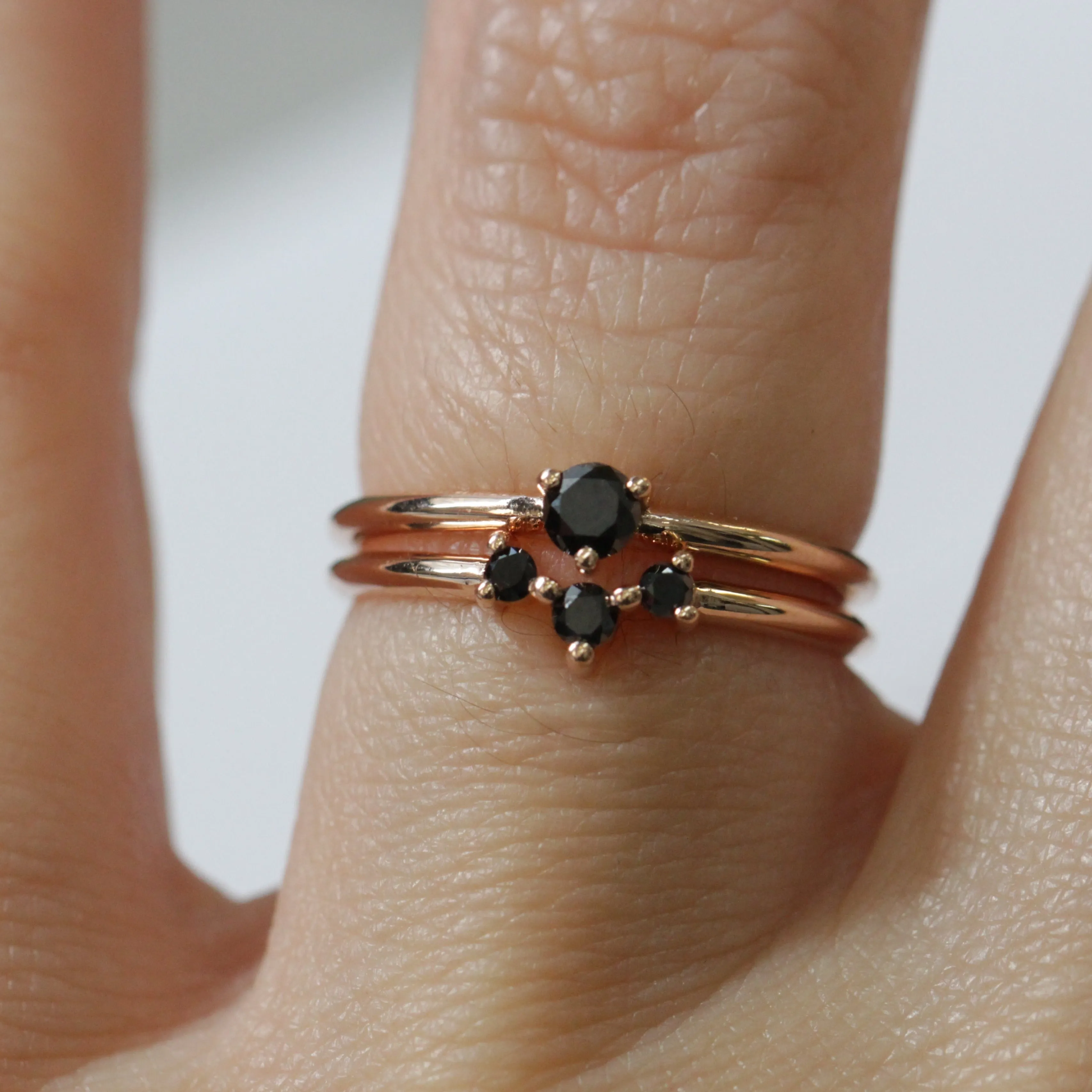 Frida Ring Black Diamonds