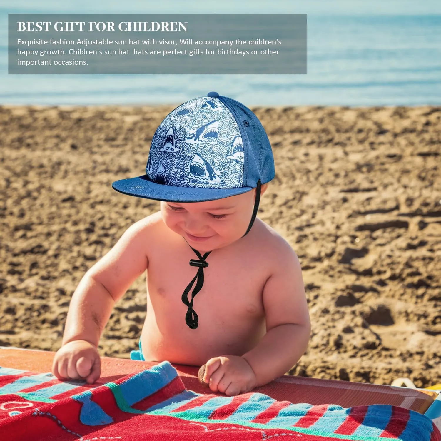 Kids Baseball Hat Visor, Toddler Boy Girl Sun Protection Hat Cotton Hats,Sun Hat for Baby Little Girls Boys Children