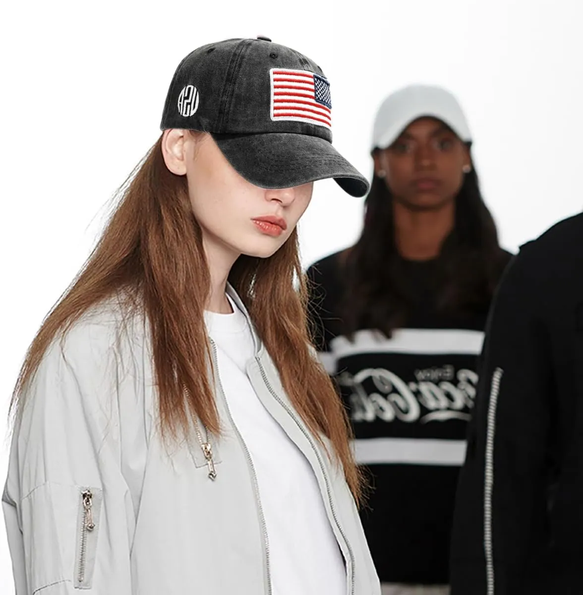 Malaxlx Women's Men's Fashion Baseball Cap Adjustable Strapback Hats Dad Hat Visor Sports Hat