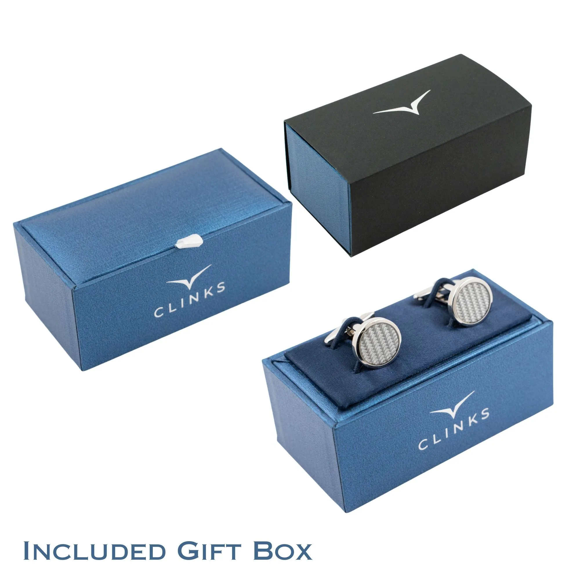 Metal Zipper Cufflinks