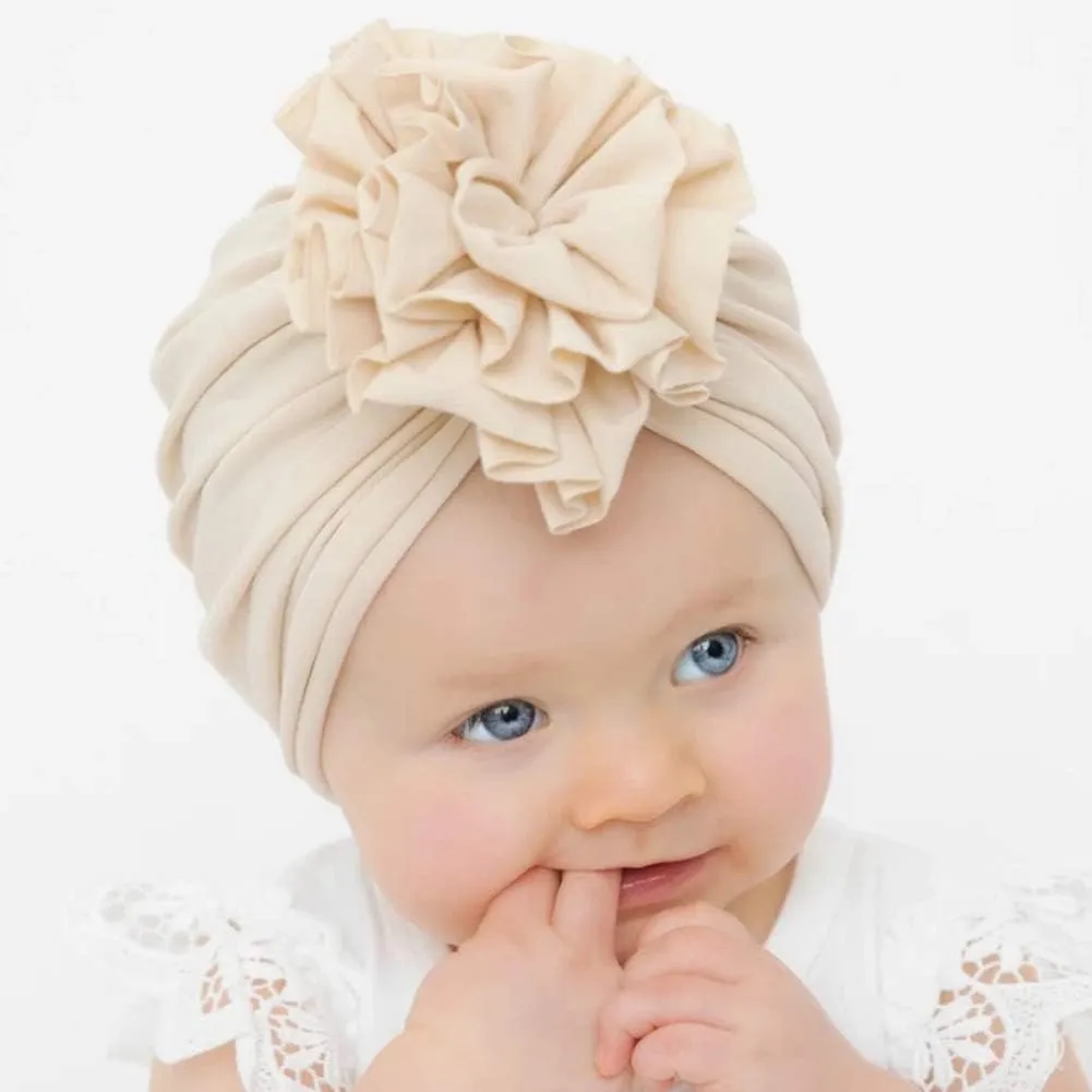 Newborn Hospital Hat Mittens Baby Beanies with Bow Knot Infant Caps Soft Cute Toddler Headwrap for Boys Girls