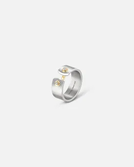 Paris From The Sky Mood Ring in Yellow Gold