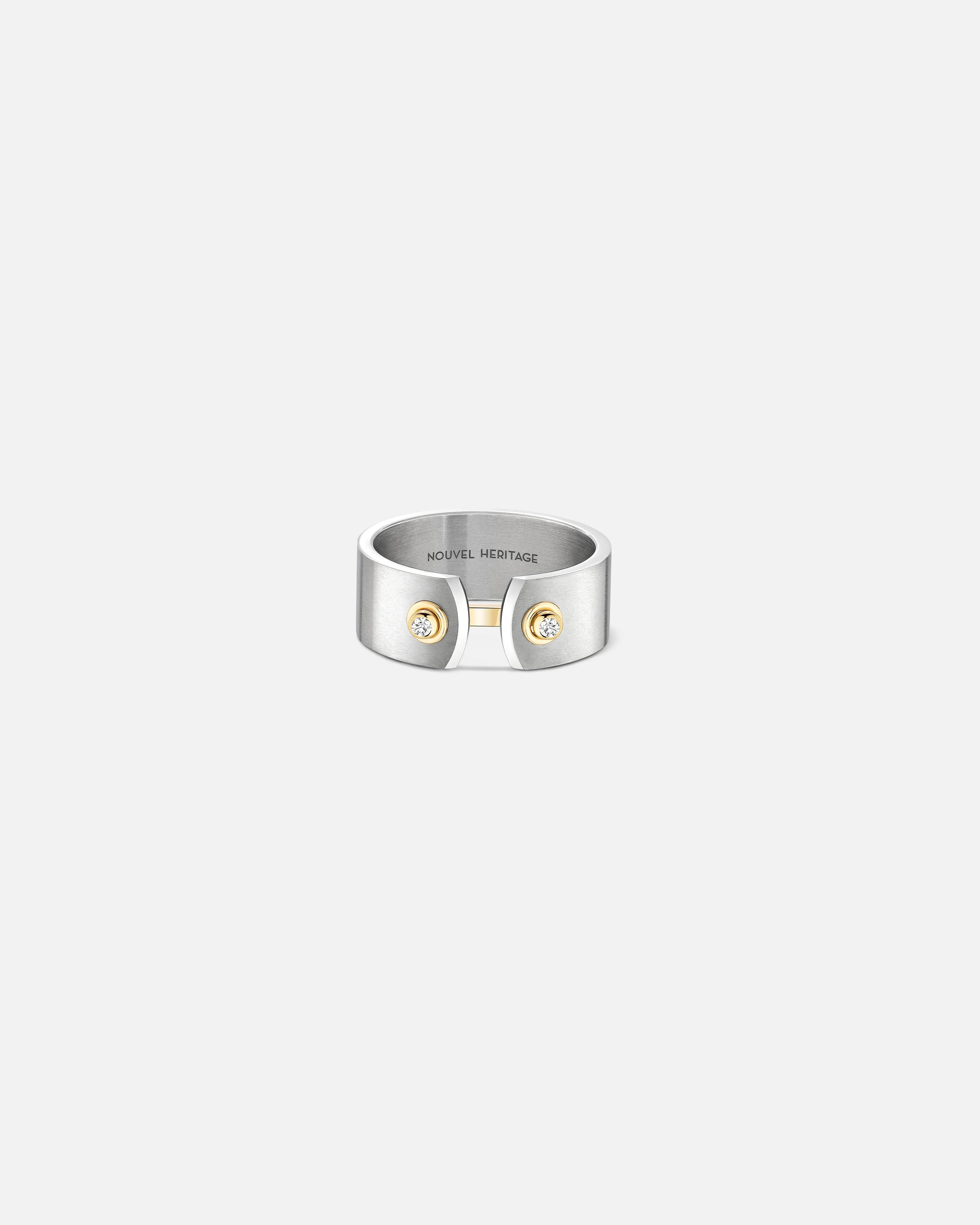 Paris From The Sky Mood Ring in Yellow Gold