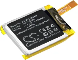 Replacement Battery for Puma SmartWatch DW9P1, Fossil Kate Spade DW9P1, Kate Spade DW9K1, DW9P1, DW9K1 PN:Puma APP00286 350mAh / 1.33Wh