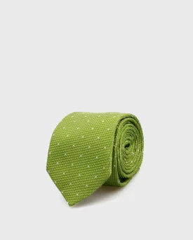 SERGIO ALVAJEE W18SA-HM-12 AVOCADO ITALIAN SILK TIE