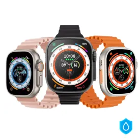 Smartwatch Serie 8 Ultra a prova d'água   Pulseira de Brinde