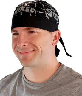Sparkling EARTH - American Made Skull Caps Doo Rags Do Rag Durag Headwrap Head Wraps Skullies - Made in The USA!