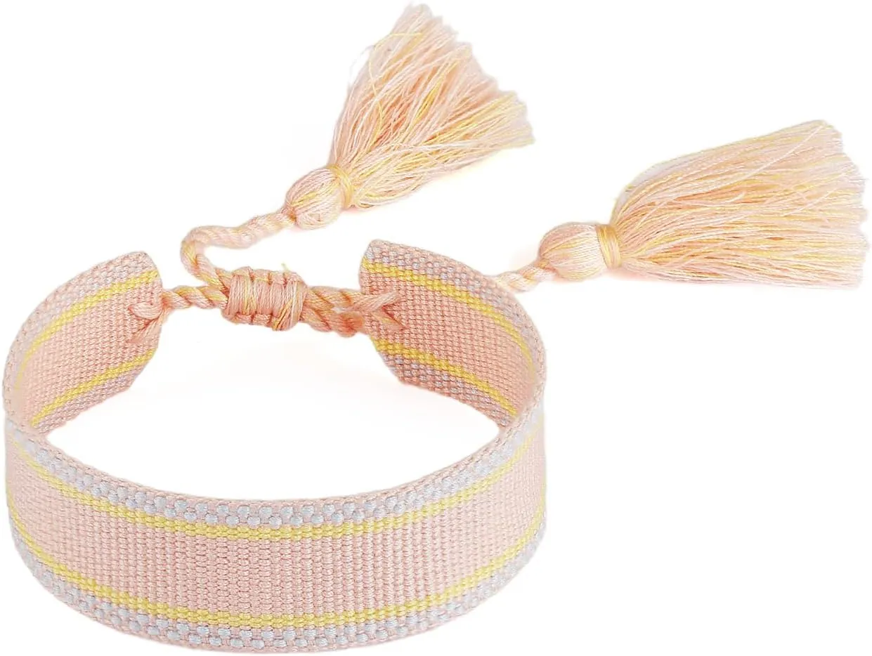 STWTR Woven Friendship Wrap Bracelet for Women, Adjustable Couple Bracelet for Valentine's Day gifts