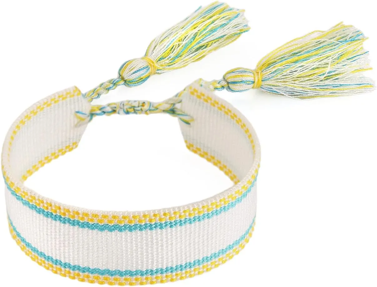 STWTR Woven Friendship Wrap Bracelet for Women, Adjustable Couple Bracelet for Valentine's Day gifts