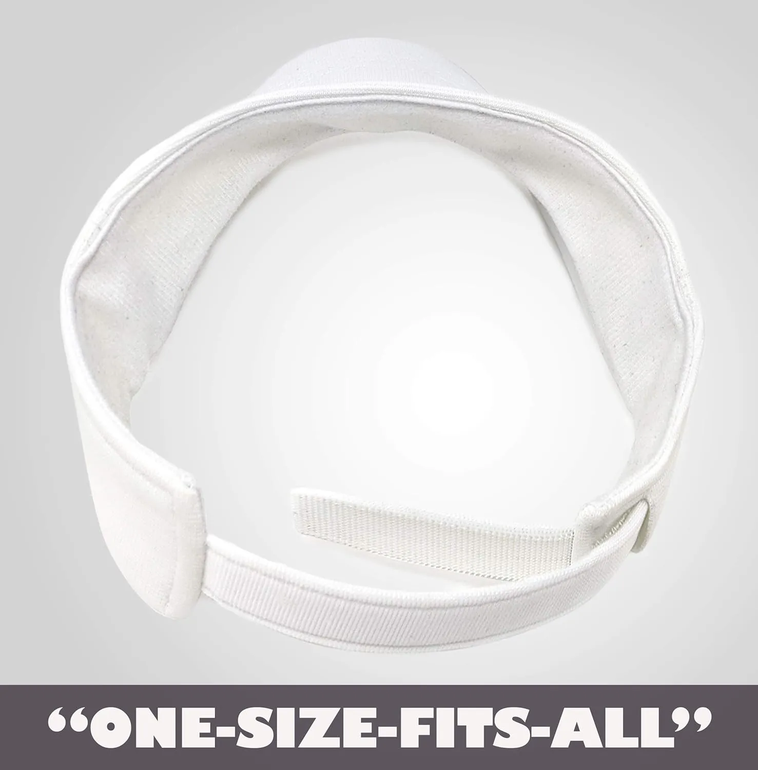 Sun Visors for Women and Men - Sun Visor Hat with Built-in Sweatband and Non-Slip Grip