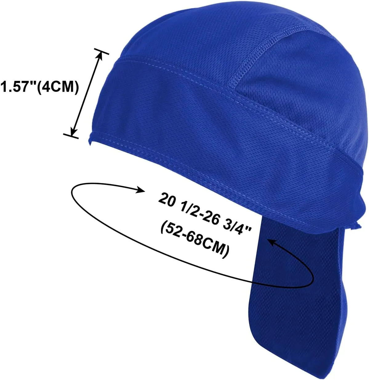 TopTie Custom Printing Cycling Do Rag Skull Cap Sweat Wicking Doo Rags Helmet Liner Cooling Cap