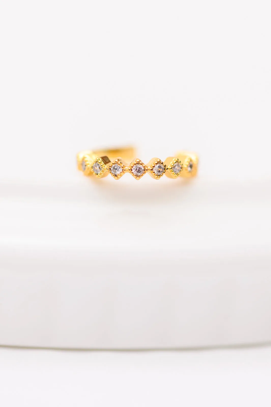 Waterproof, No Tarnish, In This Together Gold Ear Cuff Set