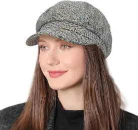 Womens Newsboy Caps Cabbie Gatsby Hat Visor Beret Hat Fashion Ladies Pageboy Caps for Womens Hat