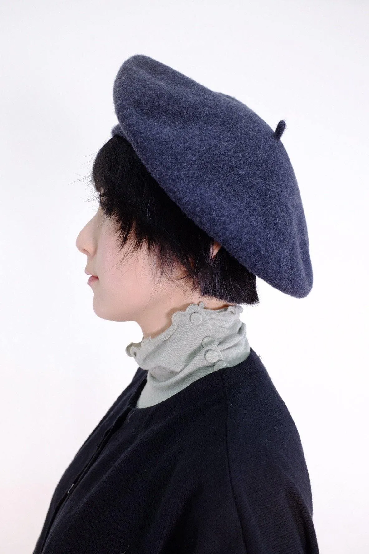 Woollen Classical Beret XL