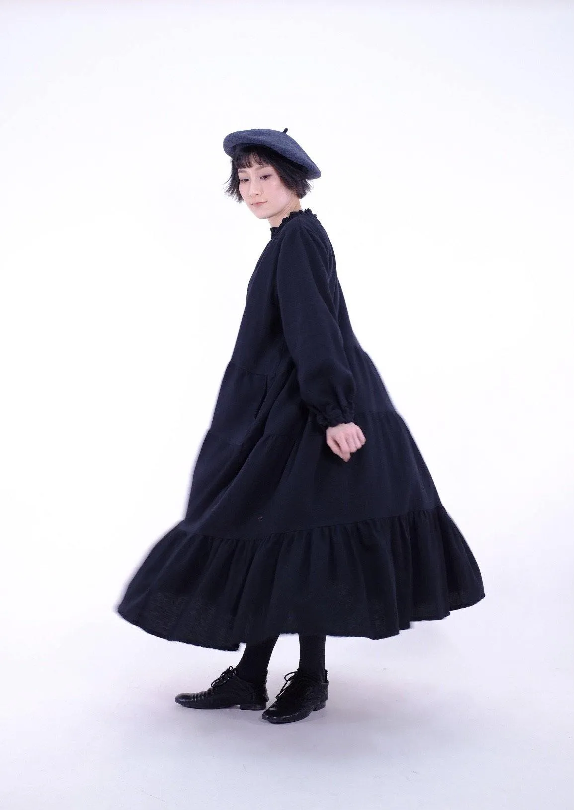 Woollen Classical Beret XL