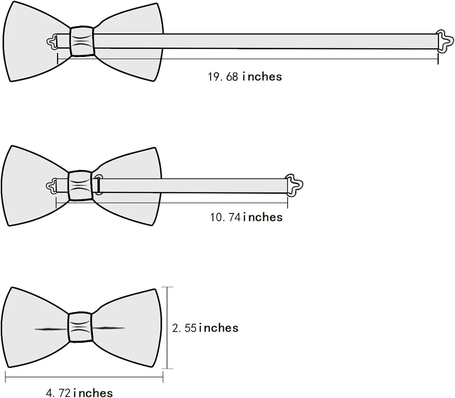 YOHOWA Men's Solid Paisley Suspenders Bowtie Set 6 Strong Clips Adjustable Y-Back Woven Brace Formal Wedding Party Tuxedo